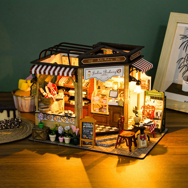 PUZZLESBEST DIY Miniature House | Julia's Bakery