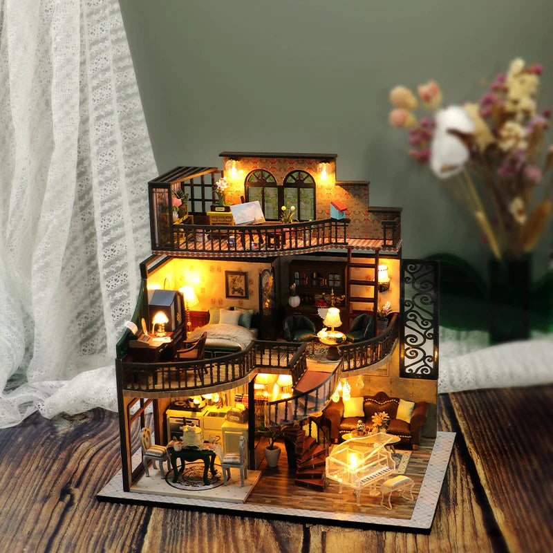 PUZZLESBEST DIY Miniature House | The Artist's Loft