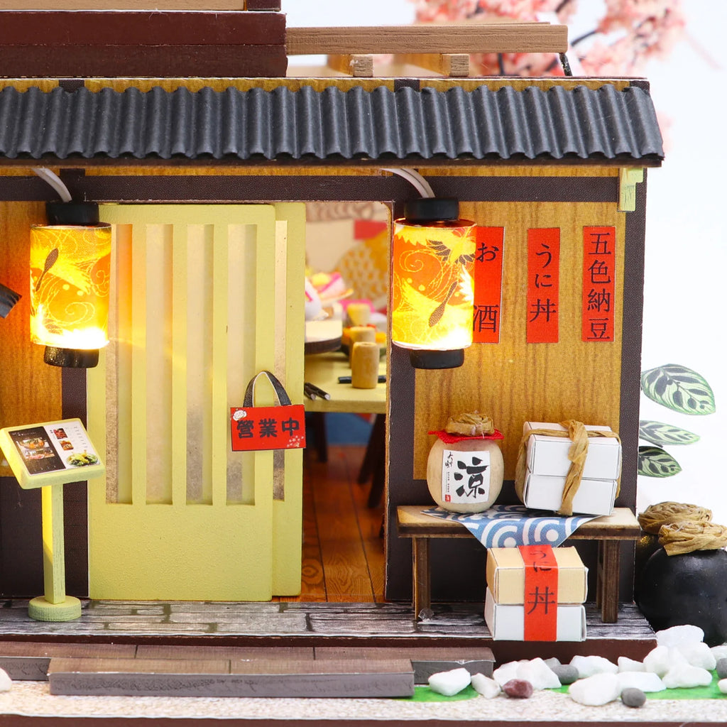 PUZZLESBEST DIY Miniature House | Sakura Sushi House