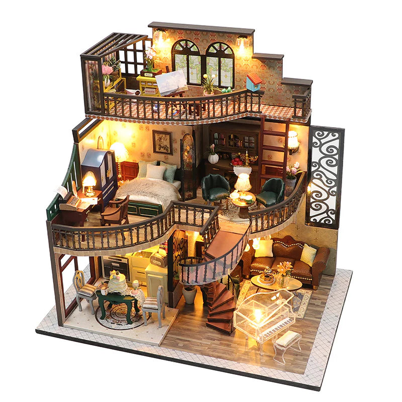 PUZZLESBEST DIY Miniature House | The Artist's Loft