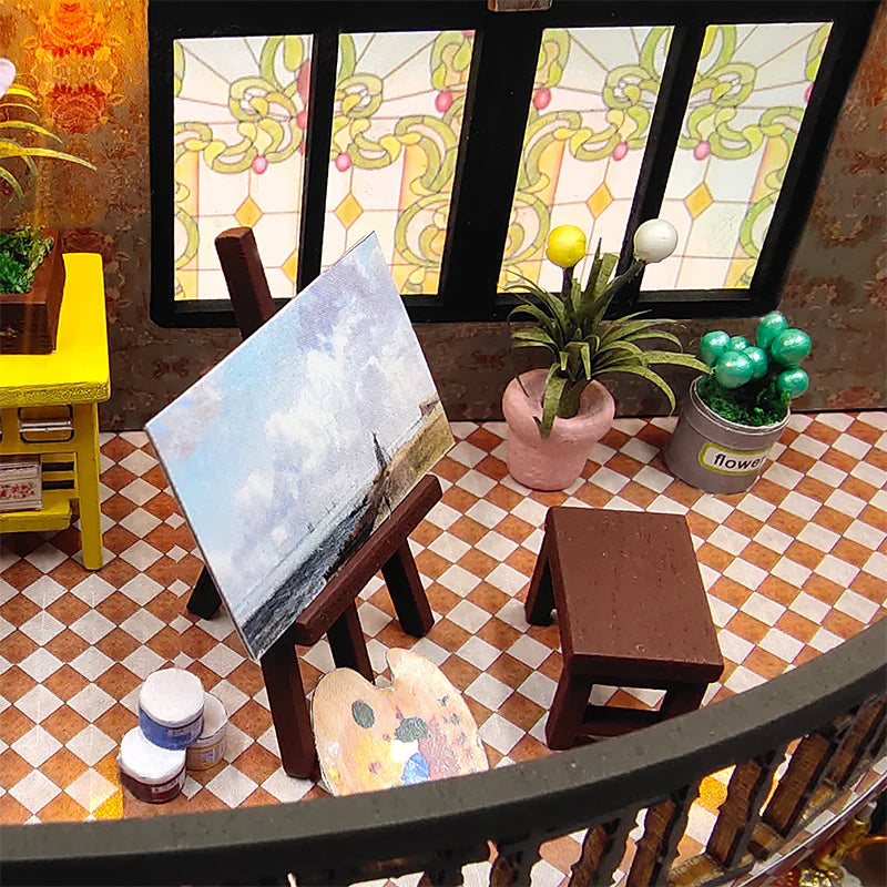 PUZZLESBEST DIY Miniature House | The Artist's Loft