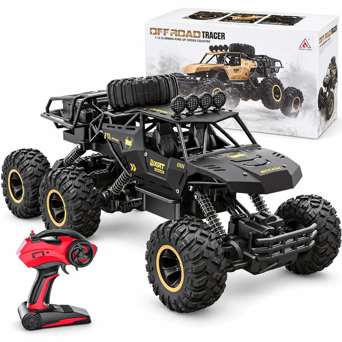 1:12 Scale 6-Wheel 4WD RC Rock Crawler