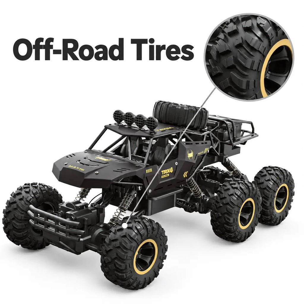 1:12 Scale 6-Wheel 4WD RC Rock Crawler