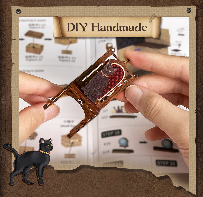 PUZZLESBEST DIY Book Nook Kit (Magic Pharmacist)