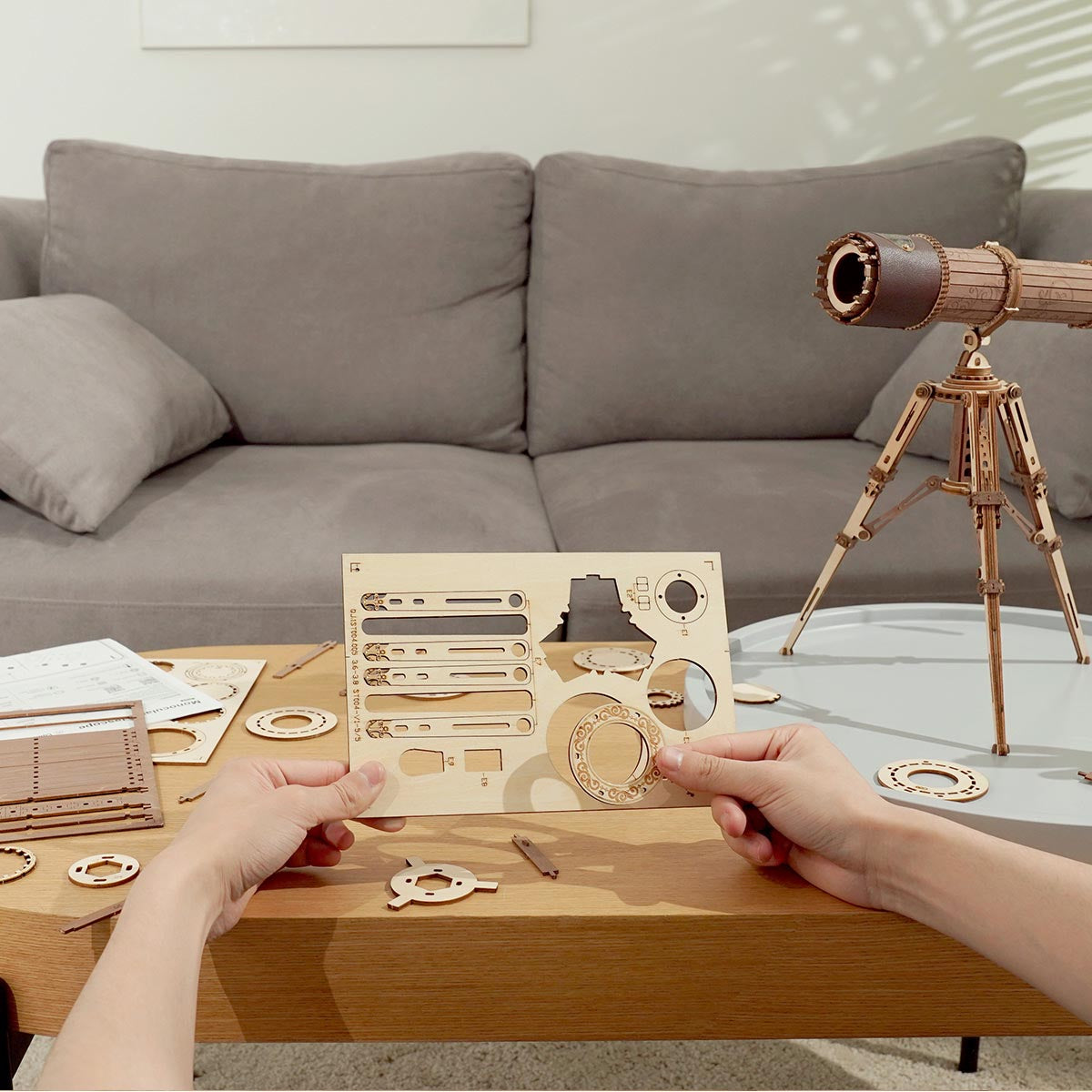 ROKR Monocular Telescope 3D Wooden Puzzle ST004