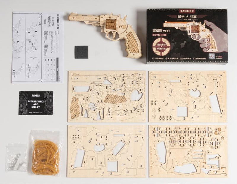 Corsac M60 - Justice Guard Gun 3D Wooden Puzzle