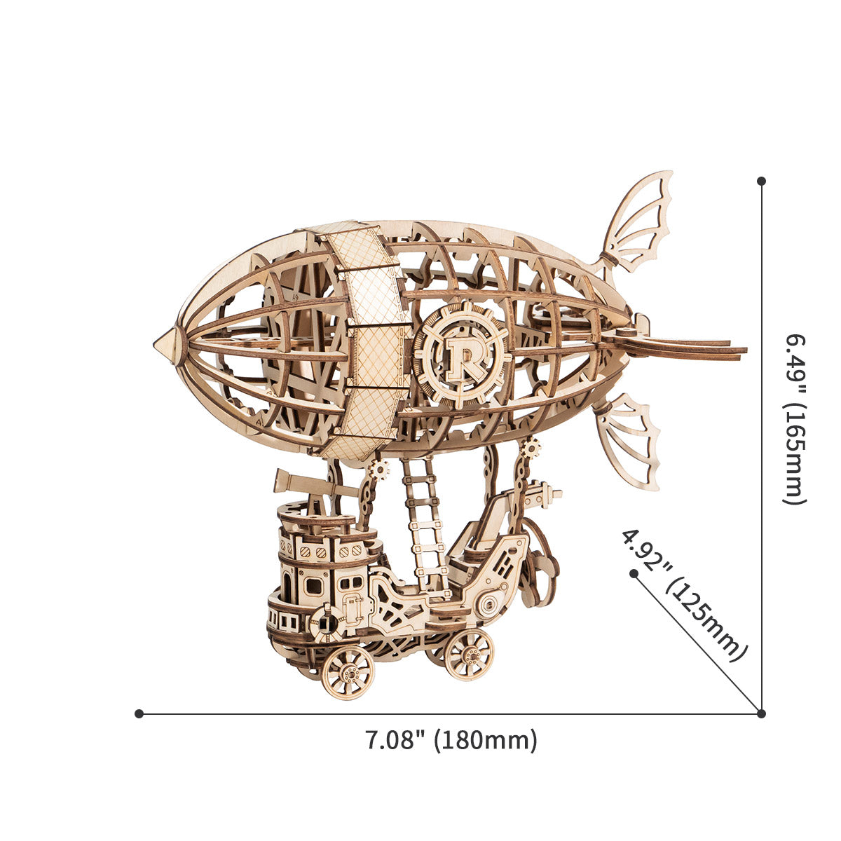 Rolife Airship Model 3D Wooden Puzzle TG407