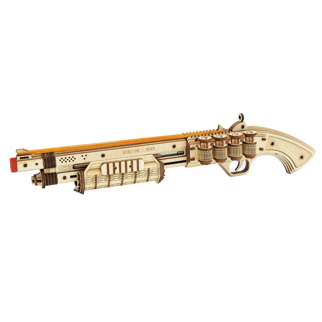 Gun Model Series: Corsac M60 & Terminator M870 - Tactical Duo 3D Wooden Puzzle