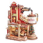 Christmas Dream Gift Factory - Musical Wooden Model 3D Wooden Puzzle