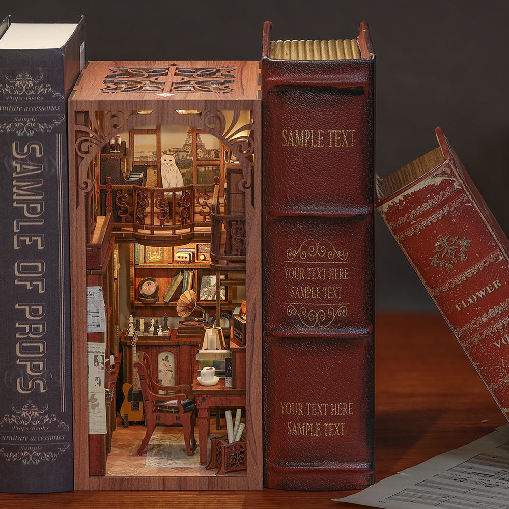 PUZZLESBEST DIY Book Nook Kit (Der geheime Rhythmus)