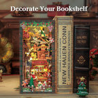 PUZZLESBEST DIY Book Nook Kit | Christmas Wish Store
