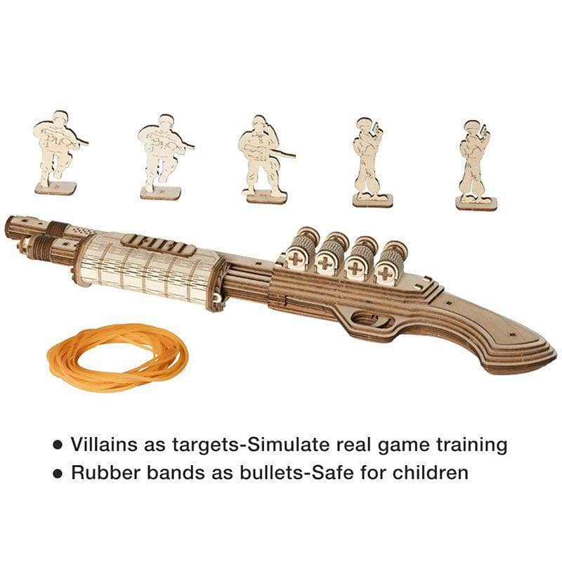 Terminator M870 - Justice Guard Gun 3D Wooden Puzzle