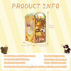 PUZZLESBEST DIY Book Nook Kit (Mole's Apartment)